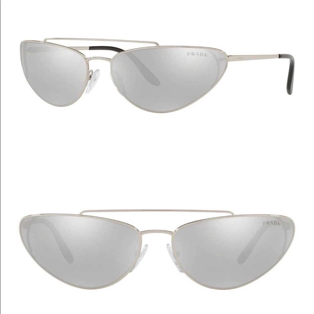 Vintage PRADA 66mm cat eye sunglasses
